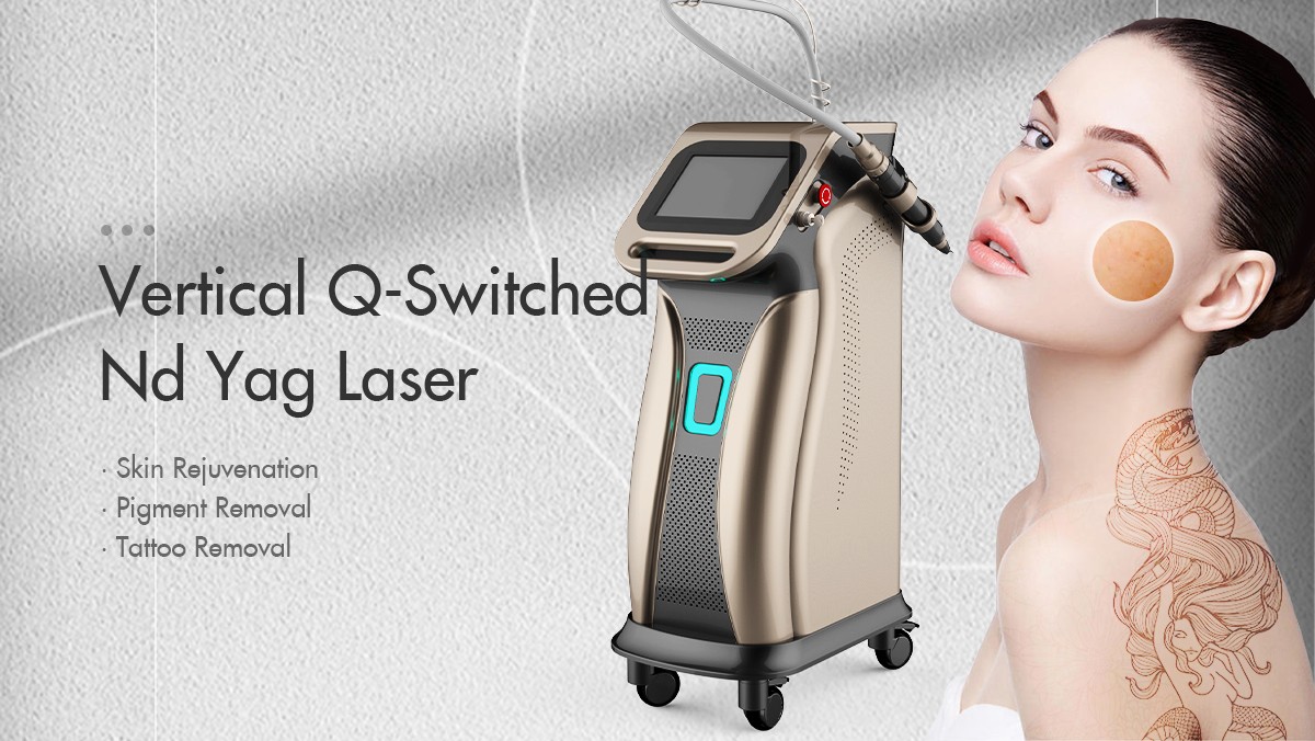 Q-switch Nd Yag -laserkone