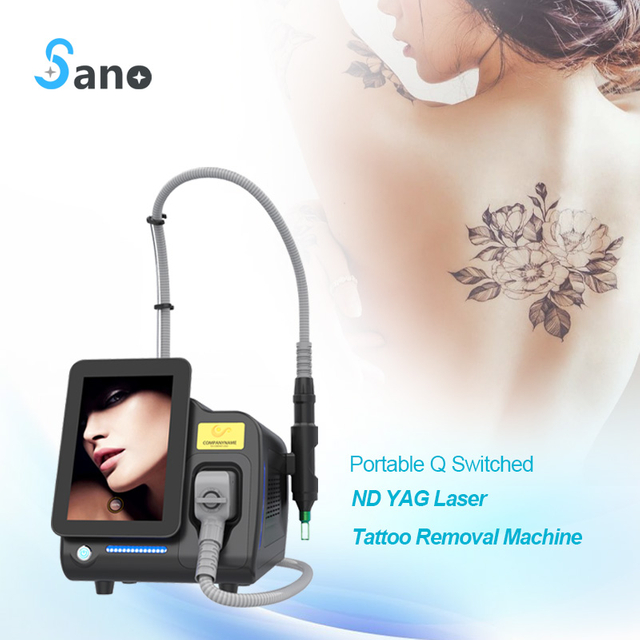 Picosecond 1064 532nm Pico Q Switched Nd Yag Laser tatuoinnin poistokone