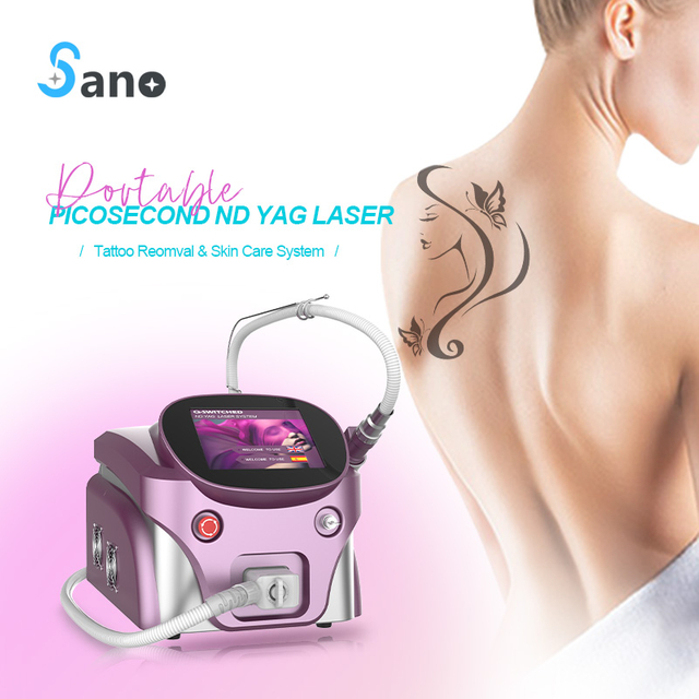 Lääketieteelliset Picosecond-laser-tatuoinnin poistolaitteet