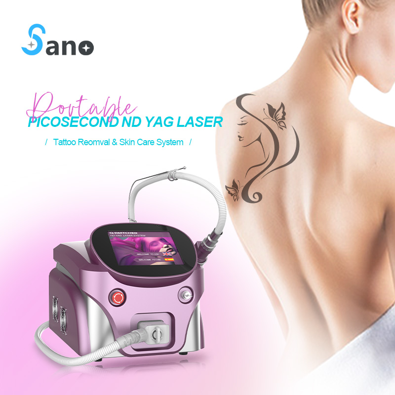 Lääketieteelliset Picosecond-laser-tatuoinnin poistolaitteet